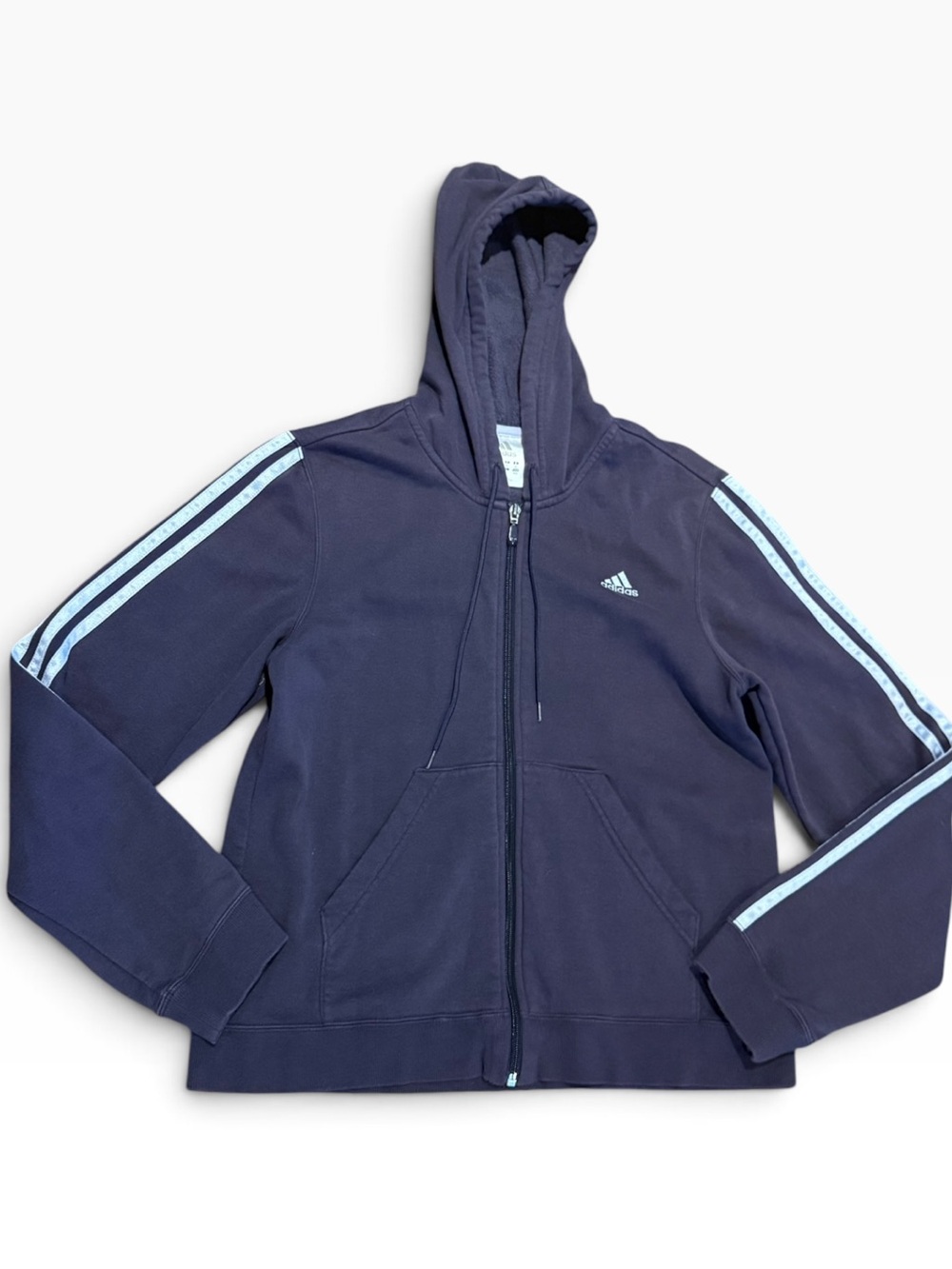 Adidas Women’s Medium Purple Zip Up Hoodie